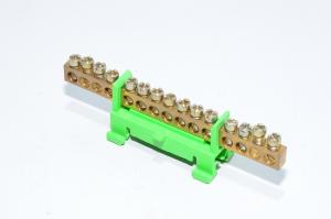 MOREK MAD0015G21 PE15 vihreä eristämätön maadoitusterminaali 15x1,5-16mm²